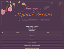 Tablet Screenshot of magicaldreams.info